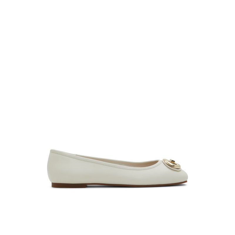 Courbe Women's Flats -  White