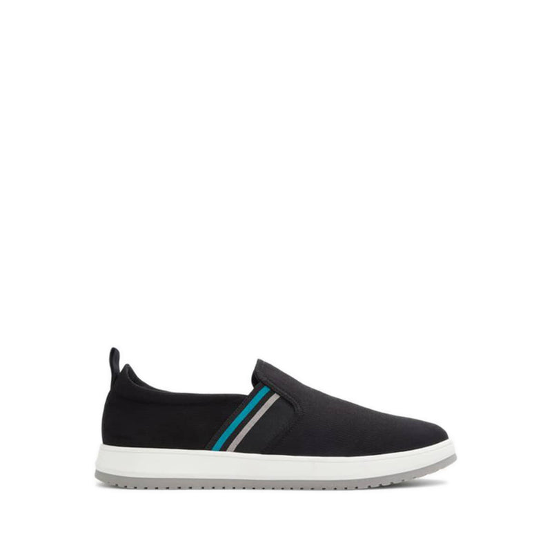 Opencourt Men's Slip Ons -  Black