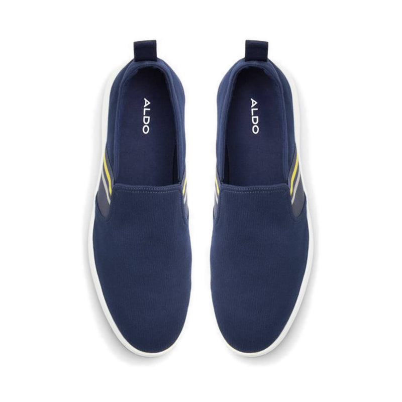 Opencourt Men's Slip Ons - Navy