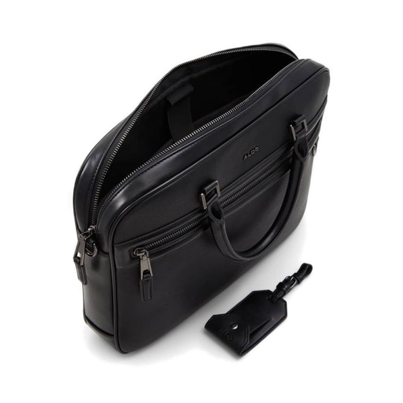 Kaup Men's Laptop Bag- Open Black