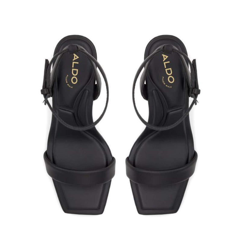 AURORAI HEELED SANDALS - BLACK