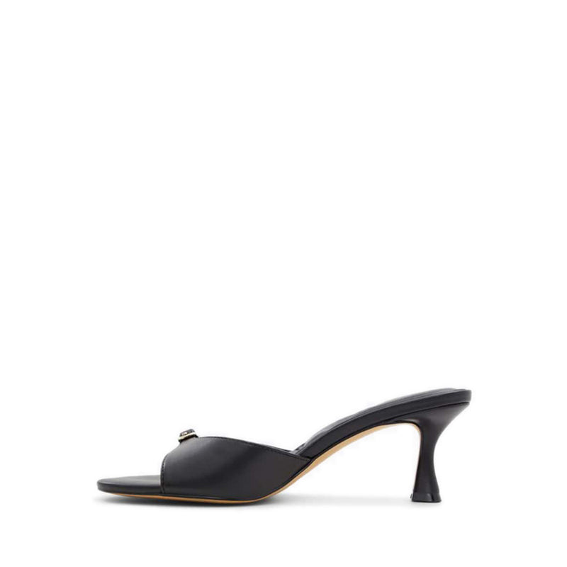 ALISON CLOGS & MULES - BLACK