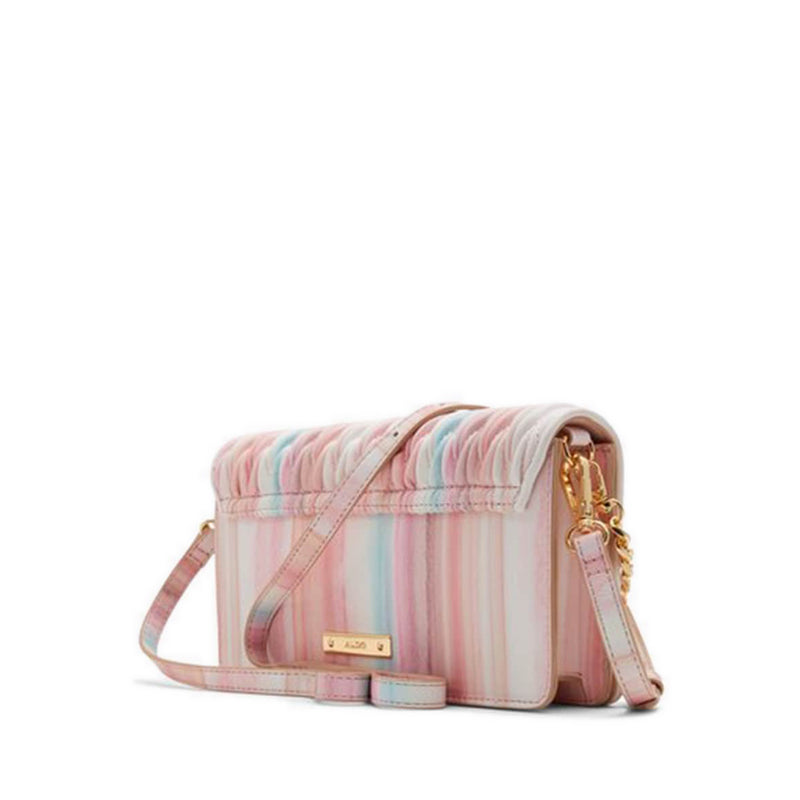 กระเป๋า ALDO ETERNAL CROSS BODY - ลายทางสีชมพู