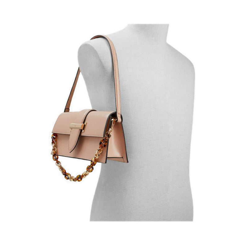 FLAVIANA SHOULDER BAG - BEIGE