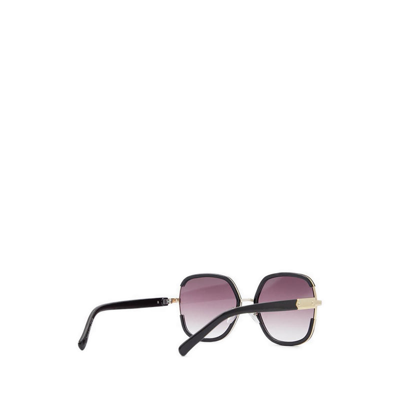 Fedien Women Square Sunglasses - Black-Gold Multi