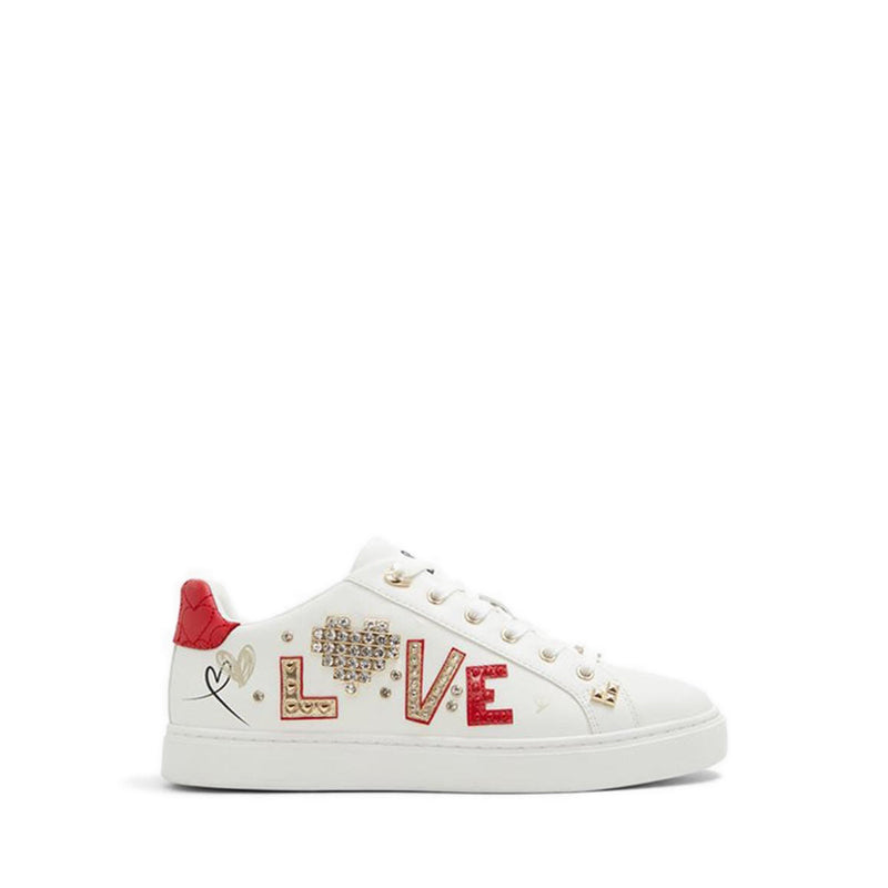 ALDO รุ่น Digiheart รองเท้าแตะแฟชั่นผู้หญิง - สีขาว