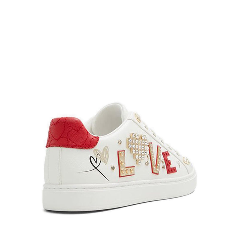 ALDO รุ่น Digiheart รองเท้าแตะแฟชั่นผู้หญิง - สีขาว