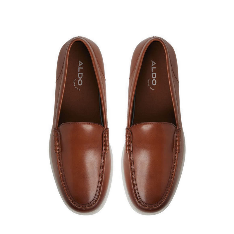 ALDO รุ่น CORELIN รองเท้าโลฟเฟอร์และสลิปออนผู้ชาย - สี COGNAC