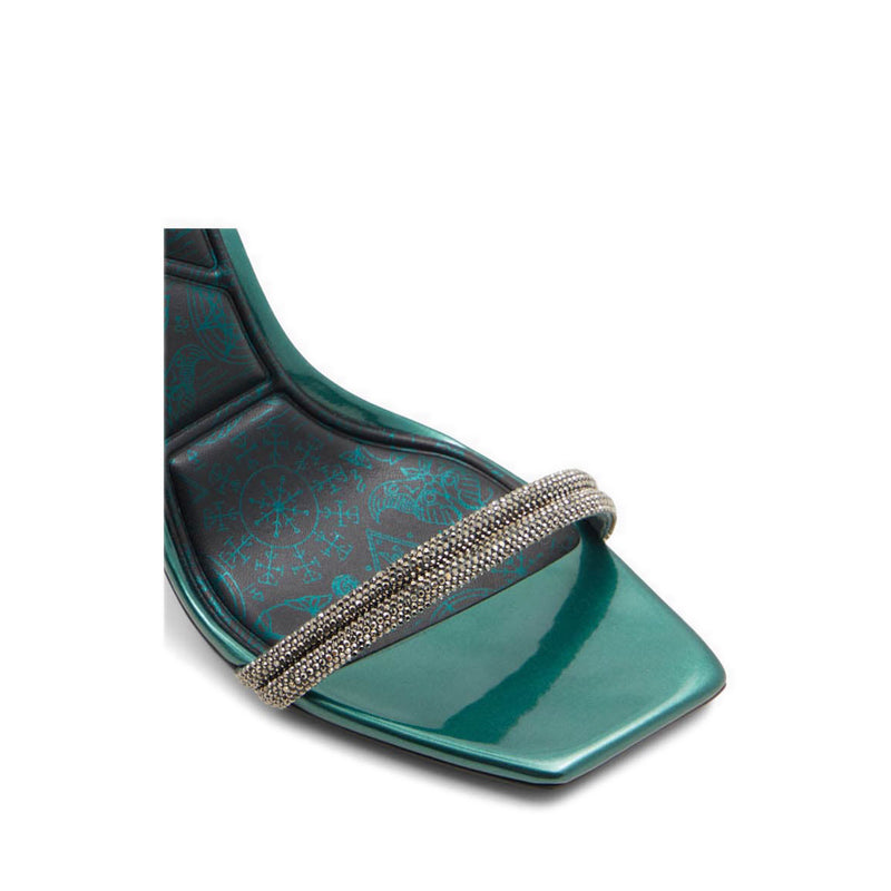 ALDO Bewitching Women Heeled Sandal - Dark Green